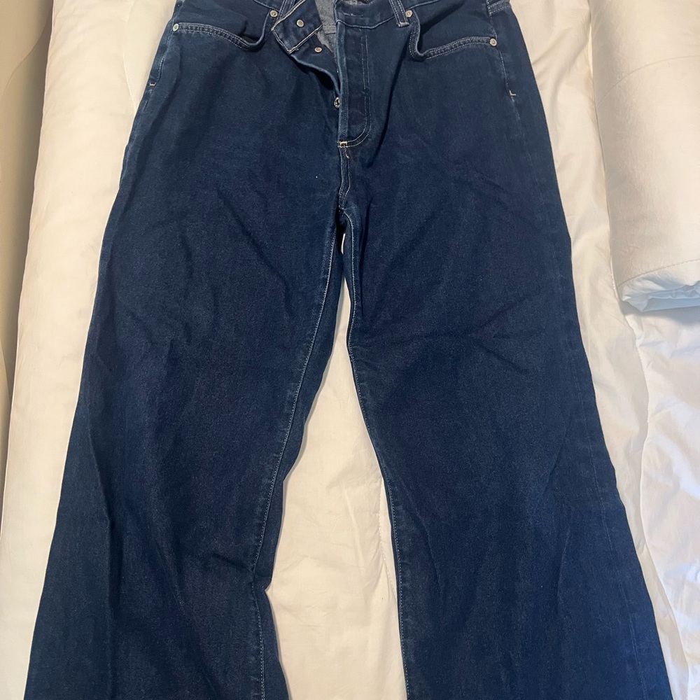 Citizens Of Humanity Dark Blue Flare Jeans